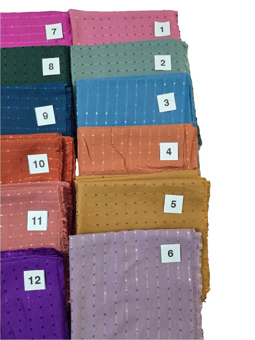 Solid color fancy square