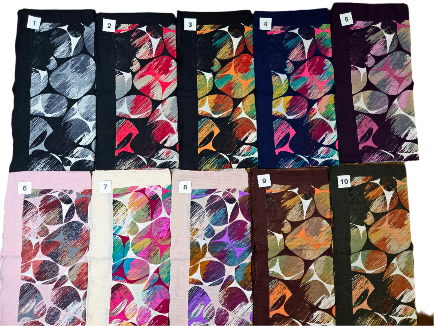Abstract Pebble Pattern - Summer Cotton