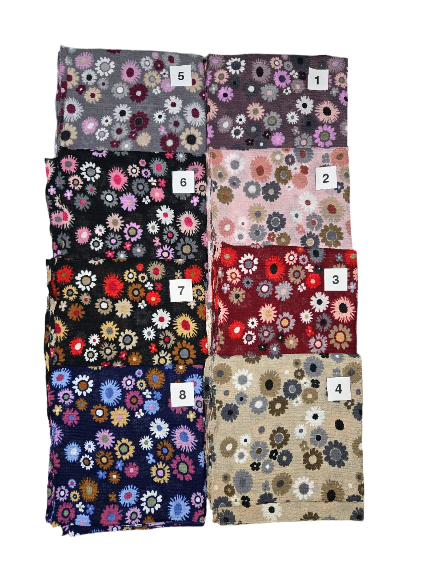 Floral Clusters - Summer Cotton